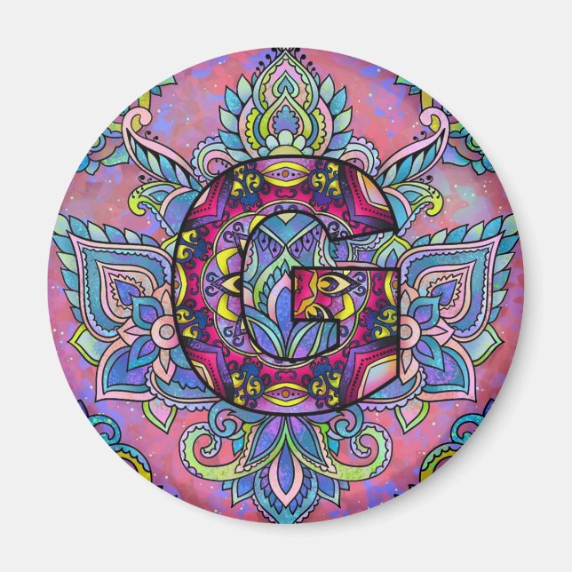 Alphabet G Magnet (Front)