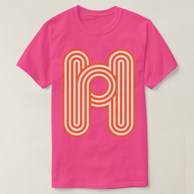 alphabet h 15 T-Shirt (Design Front)