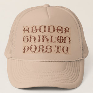 Alphabet Hat