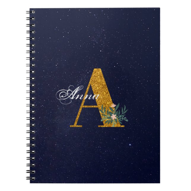 Alphabet Letter A   Notebook (Front)