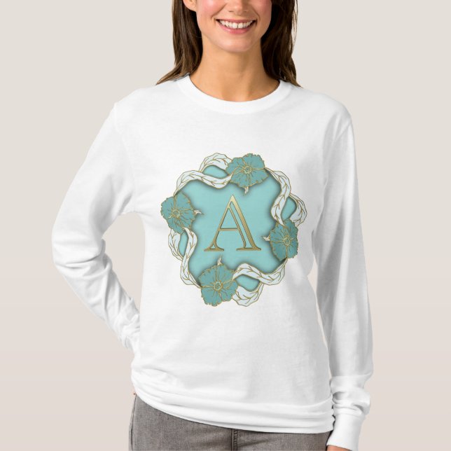 Alphabet Letter Initial T-Shirt (Front)