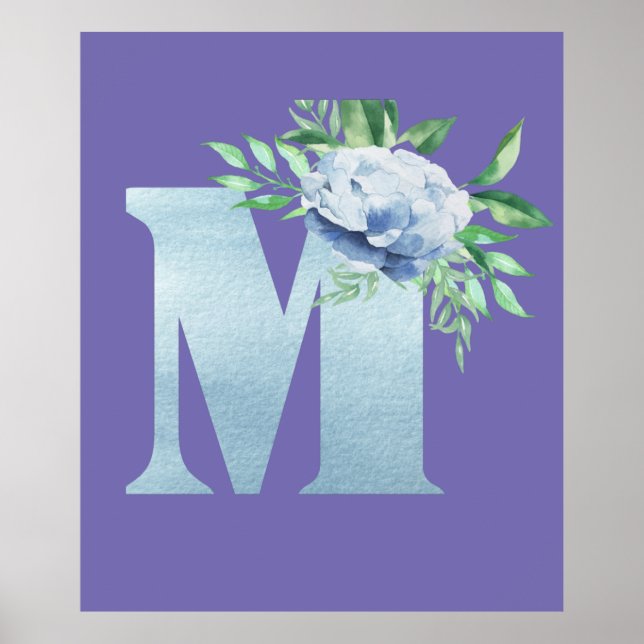 Alphabet letter M Poster (Front)