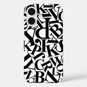Alphabet Letters iPhone 16 Case
