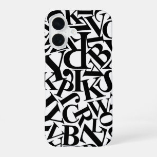 Alphabet Letters iPhone 16 Case