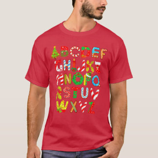 Alphabet Letters vintage T-Shirt