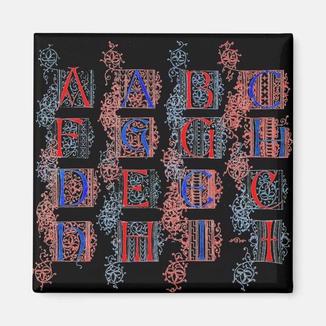 Alphabet Magnet (Front)