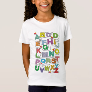 Alphabet Maze Puzzles Railroad T-Shirt