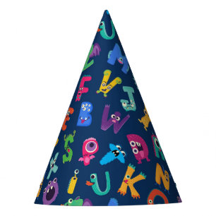 Alphabet Monsters ABC Birthday Our Little Monster Party Hat