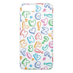 alphabet pattern Case-Mate iPhone case