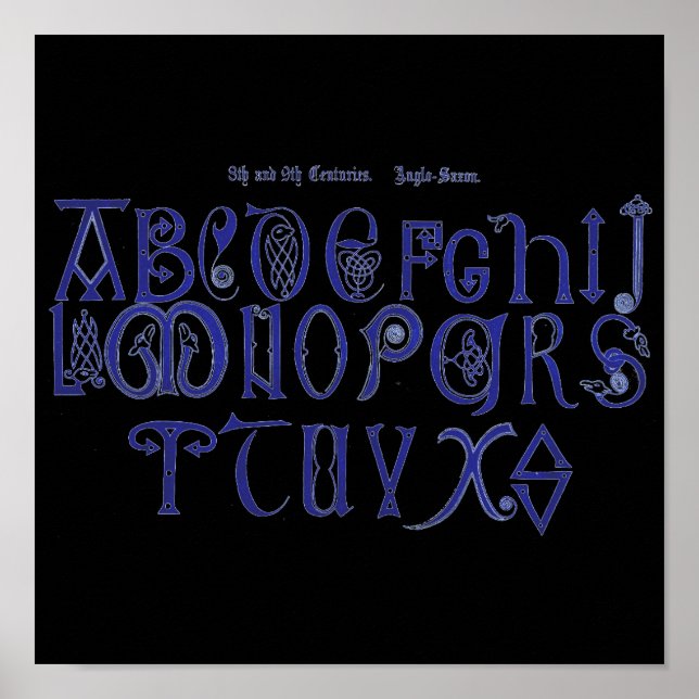 Alphabet  Poster (Front)