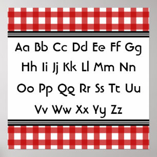 Alphabet Poster