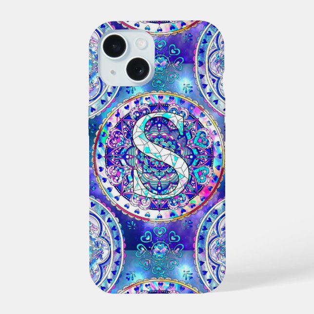 Alphabet S iPhone 15 Case (Back)