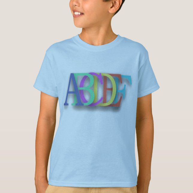 Alphabet Shirt (Front)