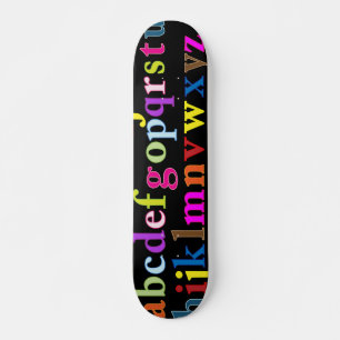 Alphabet Skateboard