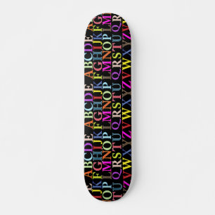 Alphabet Skateboard