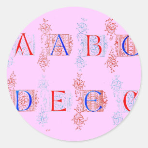 Alphabet Sticker