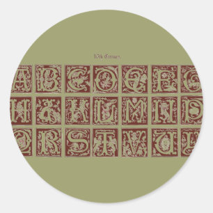 Alphabet Sticker