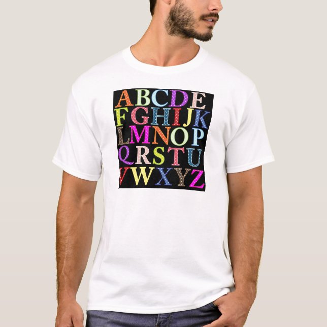 Alphabet T-Shirt (Front)