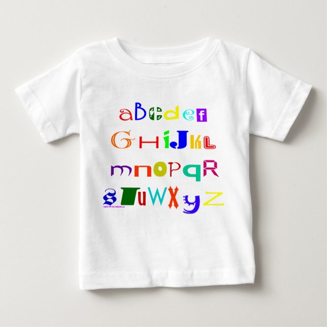 Alphabet T-Shirt (Front)