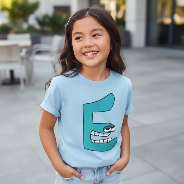 Alphabet T-Shirt Letter E (Creator Uploaded)