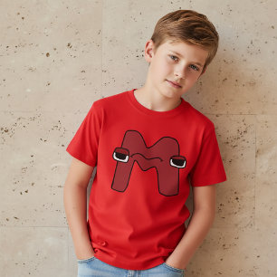 Alphabet T-Shirt Letter M