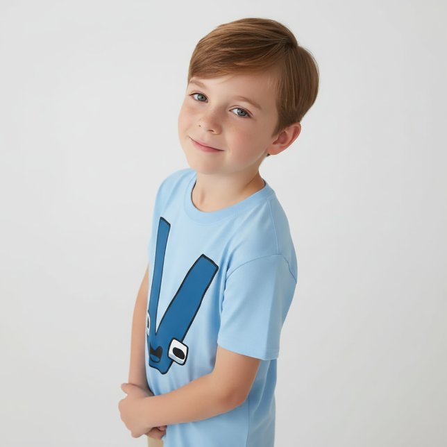 Alphabet T-Shirt Letter V (Creator Uploaded)
