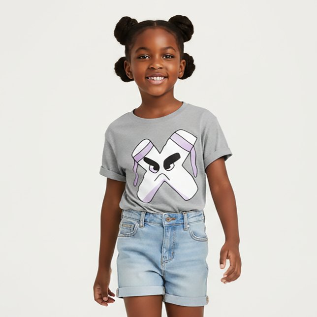 Alphabet T-Shirt Letter X (Creator Uploaded)