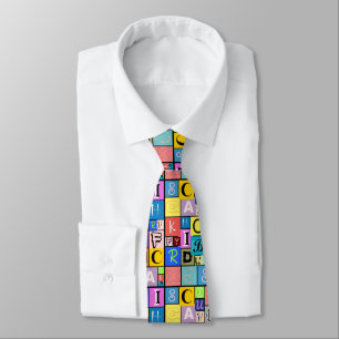Alphabet Tie