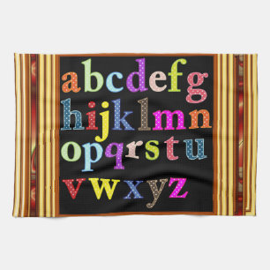 Alphabet Towel