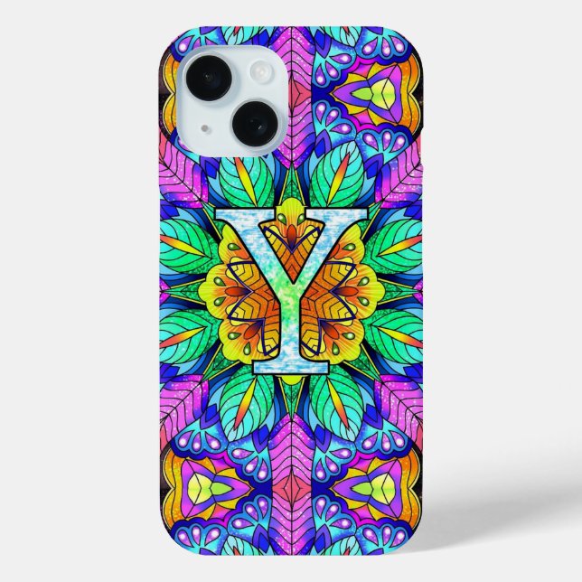 Alphabet Y Case-Mate iPhone Case (Back)