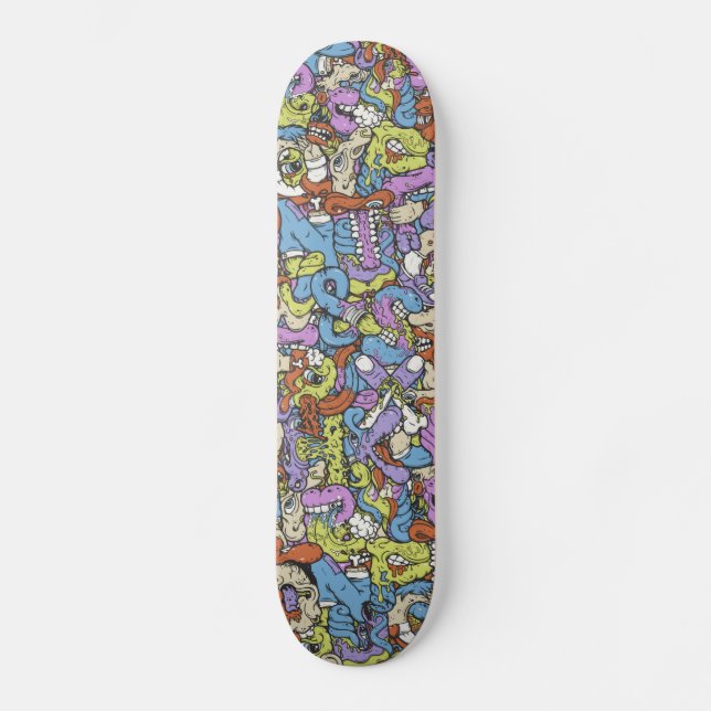 Alphabetcha Skate Deck (Front)