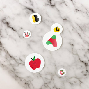 Alphabets ABC Table Confetti