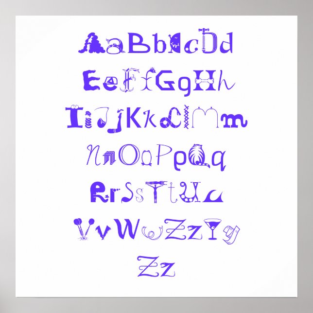 Alphamabetico Poster (Front)