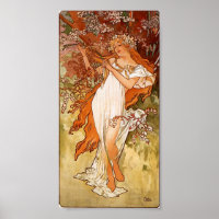 Alphons Mucha Spring