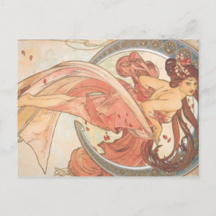 Alphonse, by Mucha Postcard