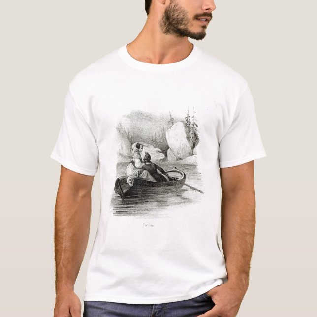 Alphonse de Lamartine  and Elvire T-Shirt (Front)