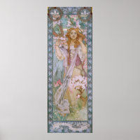 Alphonse Maria Mucha - Maude Adams as Joan of Arc