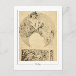 Alphonse Mucha #111 - Fine Art Postcard