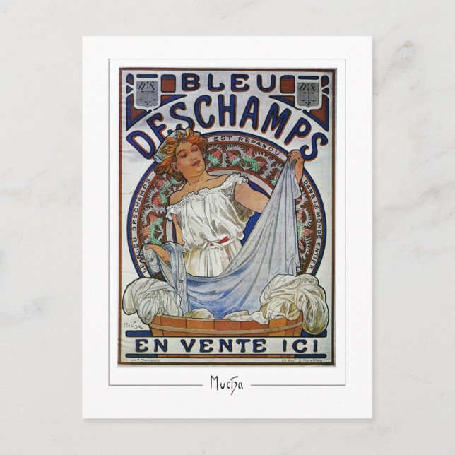 Alphonse Mucha #11 - Fine Art Postcard (Front)