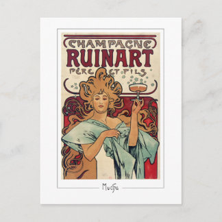 Alphonse Mucha #155 - Fine Art Postcard