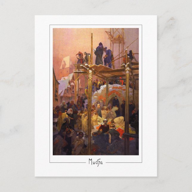 Alphonse Mucha #187 - Fine Art Postcard (Front)