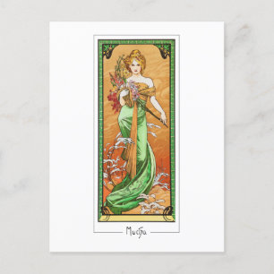Alphonse Mucha #247 - Fine Art Postcard