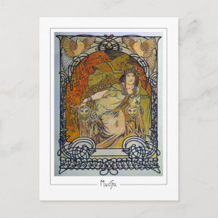Alphonse Mucha #300 - Fine Art Postcard