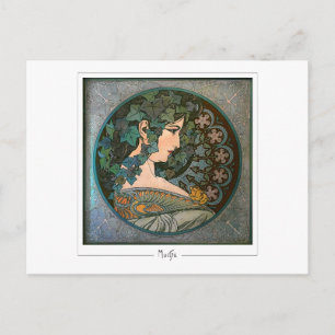 Alphonse Mucha #370 - Fine Art Postcard