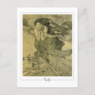 Alphonse Mucha #412 - Fine Art Postcard