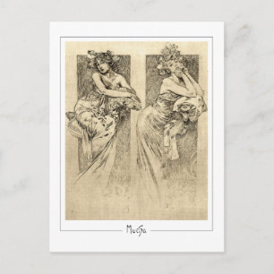 Alphonse Mucha #49 - Fine Art Postcard