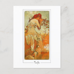 Alphonse Mucha #66 - Fine Art Postcard