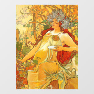 Alphonse Mucha Art Nouveau Autumn