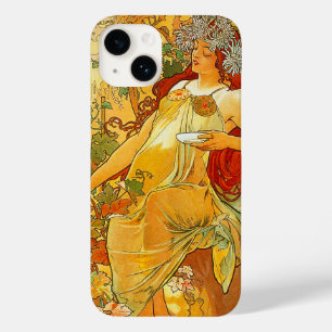 Alphonse Mucha Art Nouveau Autumn Case-Mate iPhone 14 Case