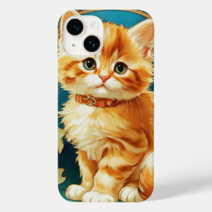 Alphonse Mucha Art Nouveau Cat Case-Mate iPhone 14 Case